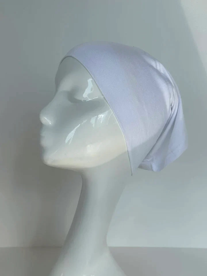 Bonnet Bandeau - White