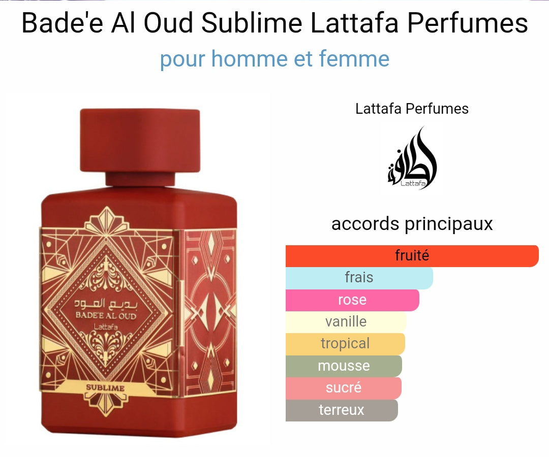 BADEE AL OUD SUBLIME- Lattafa