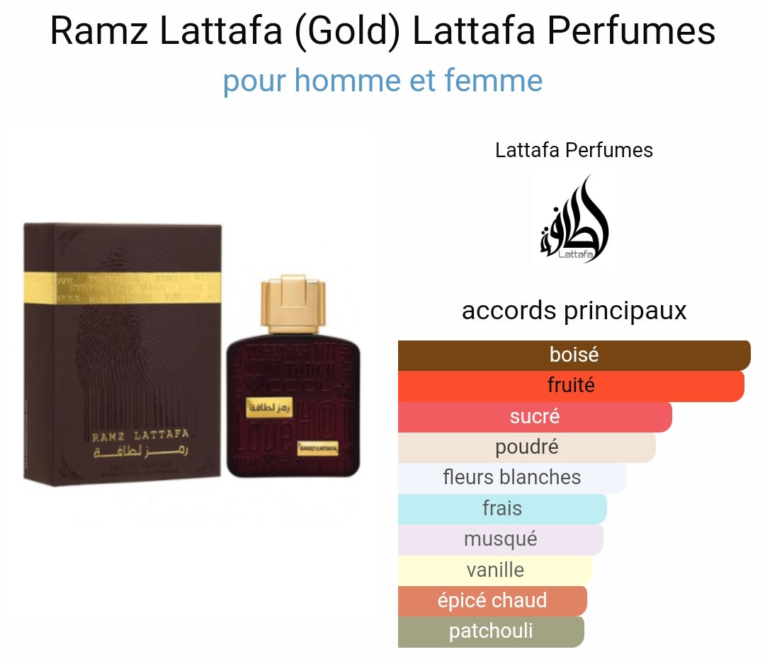 RAMZ LATTAFA GOLD - Lattafa