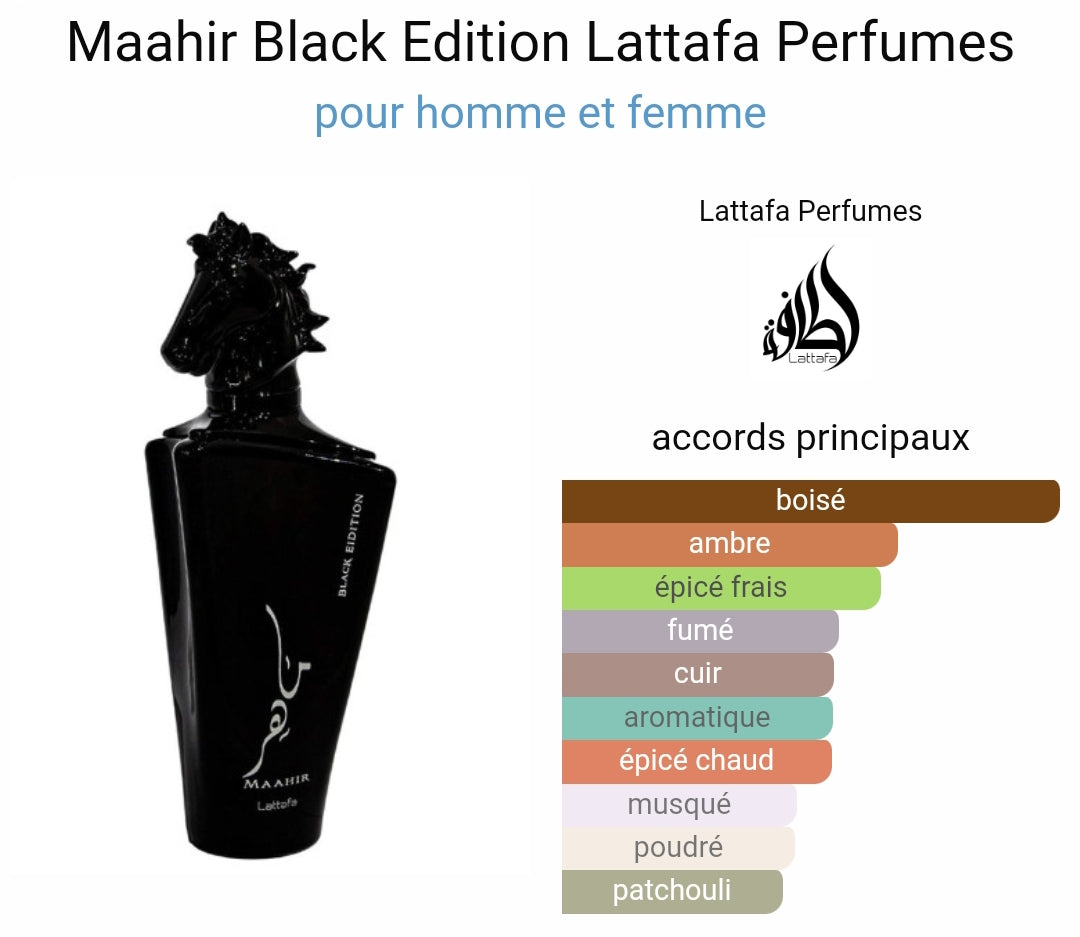 MAAHIR BLACK EDITION - LATTAFA