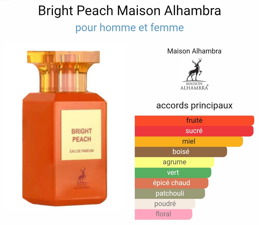 BRIGHT PEACH - MAISON ALHAMBRA