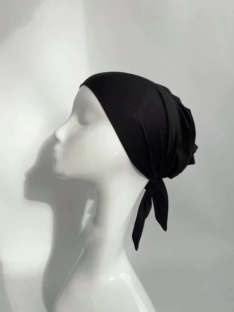 Bonnet hijab - Black