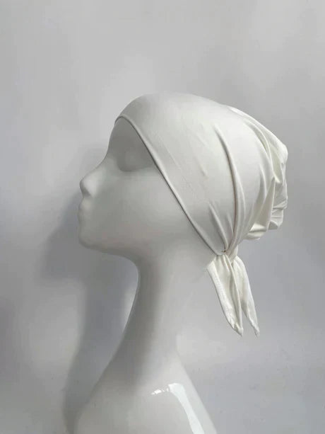 Bonnet hijab -Off White